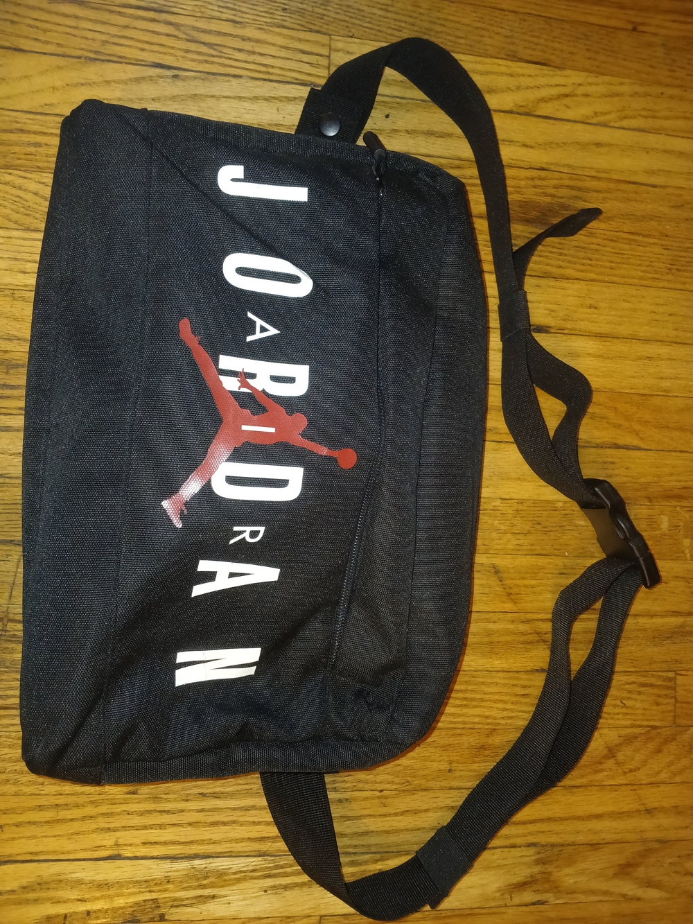 Jordan Black and Red Waist Pack